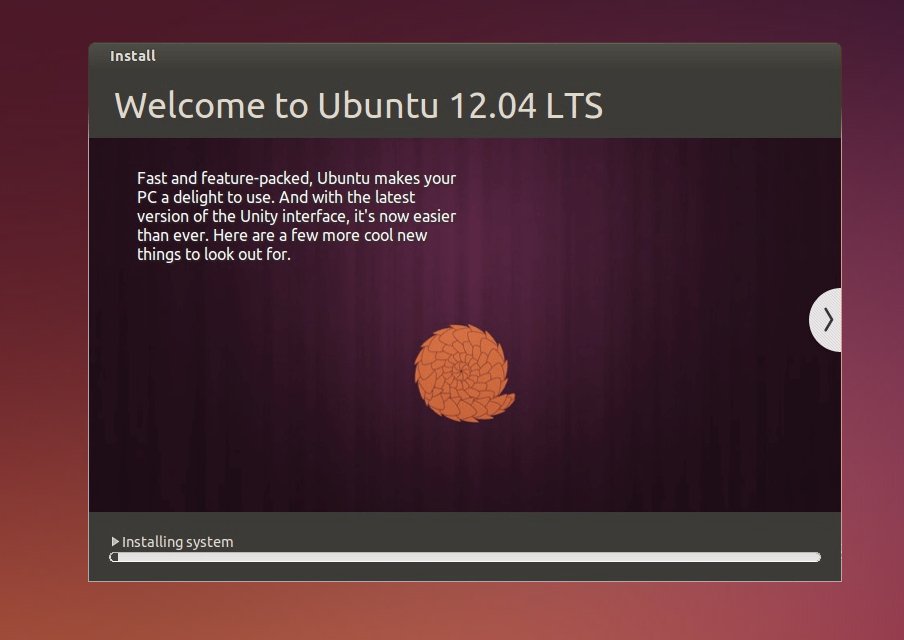 模拟ubuntu安装