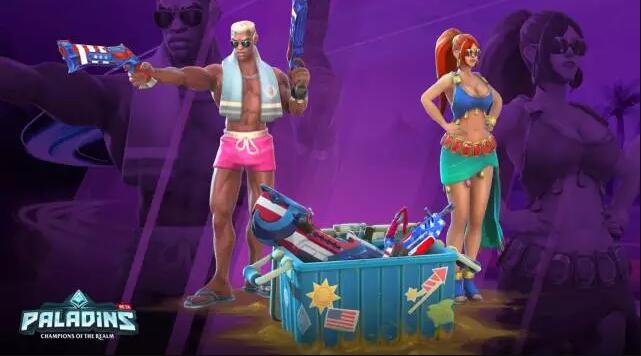 Paladins枪火游侠美服OB53迎来更新,一大波夏日皮肤上线!