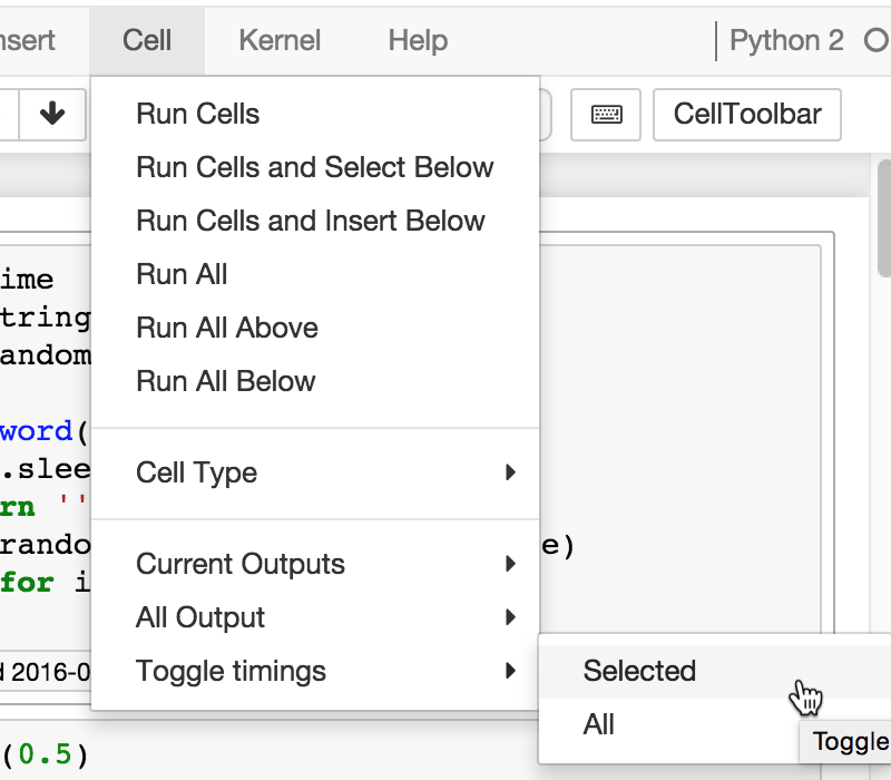 execution-timings-menu